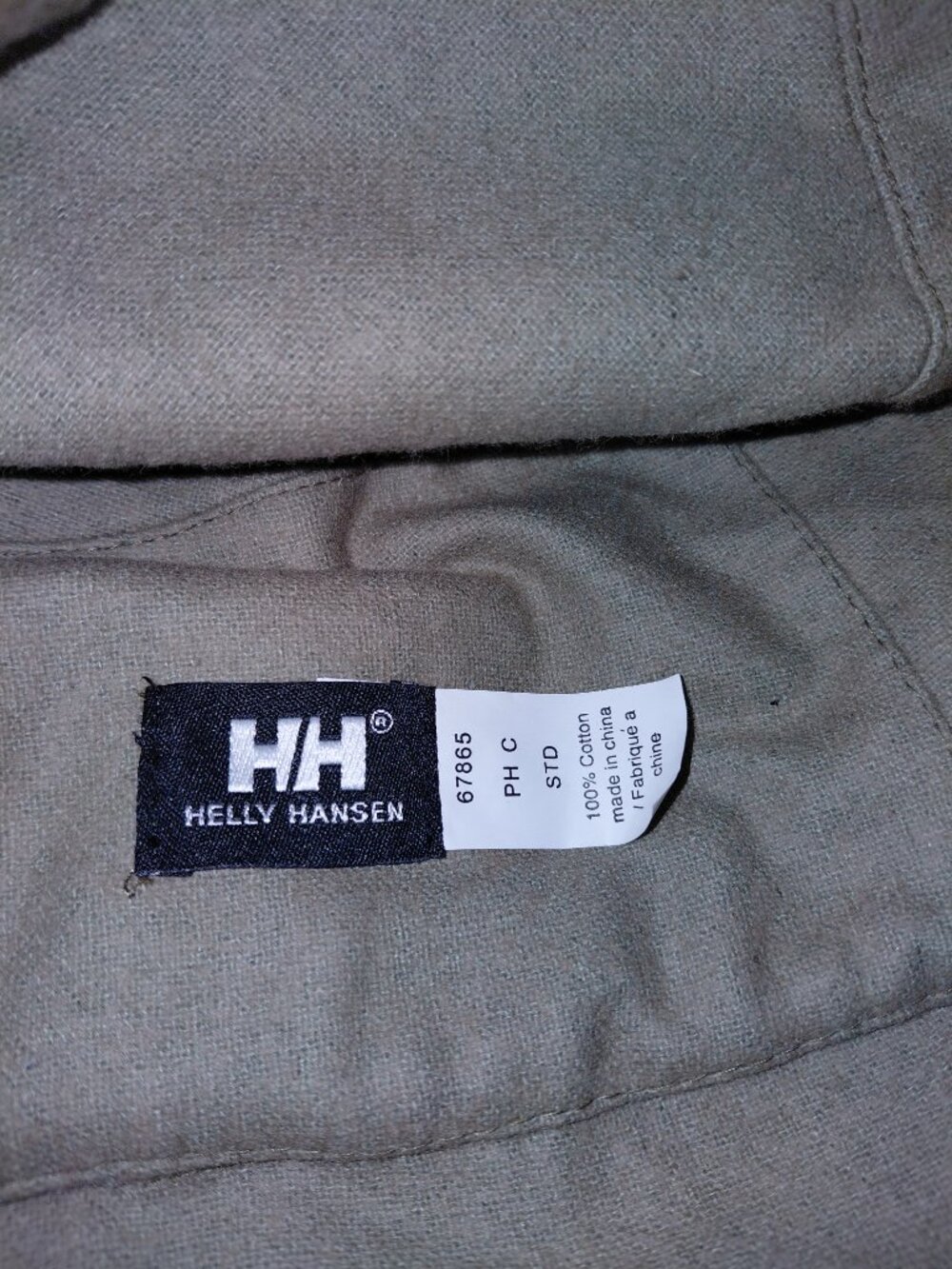 Helly Hansen Vintage Olive Green Military Cadet Patrol Cap Hat - One Size - Picture 7 of 9